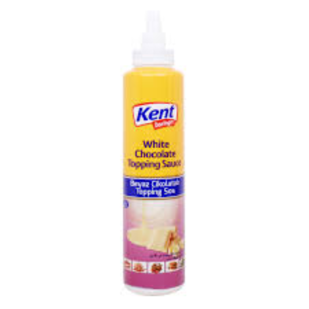 KENT BORINGER WHITE CHOC TOPPING SAUCE 750ML